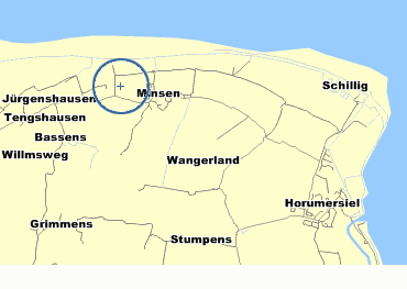 Niedersachsen Landkarte