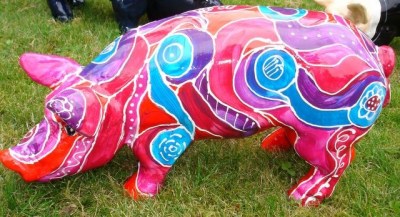 Hippie-Schwein