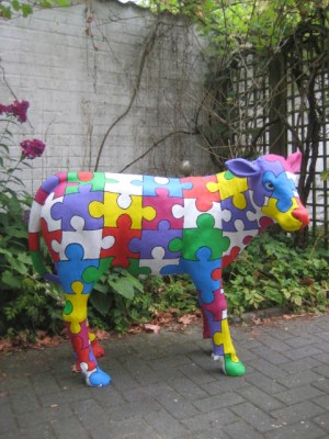 Puzzle-Kalb