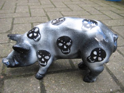 Totenkopf Schwein